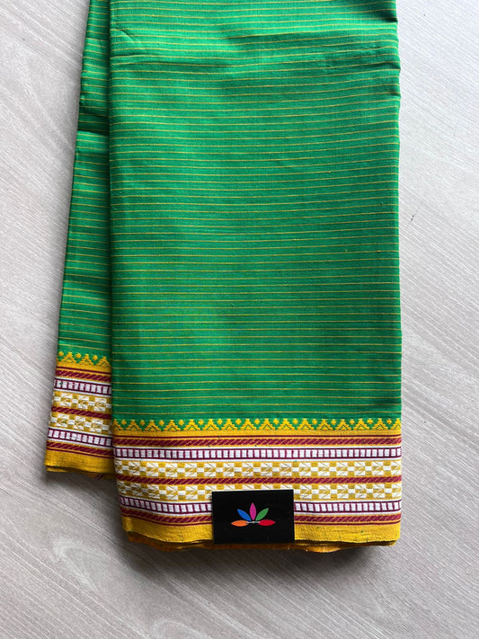 Handloom Bengal Cotton Saree -11329-11330