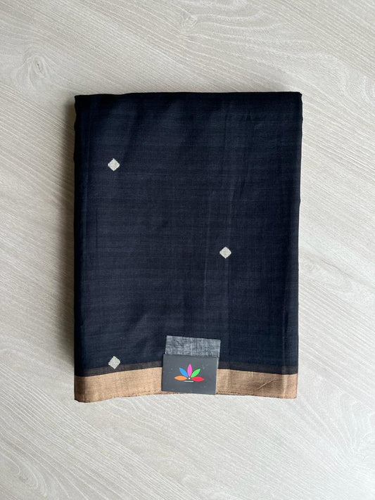 Handwoven Bengal Soft Cotton Jamdani Saree -9010