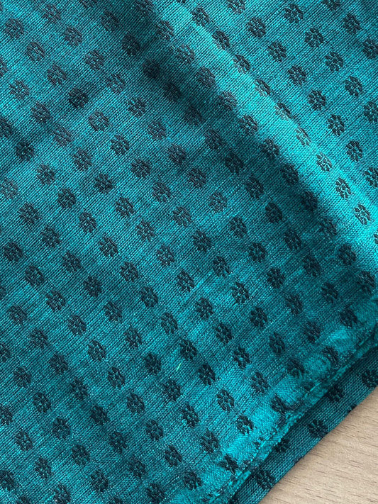 Embroidered Soft Cotton Blouse Fabric (90 Centimeter)-122