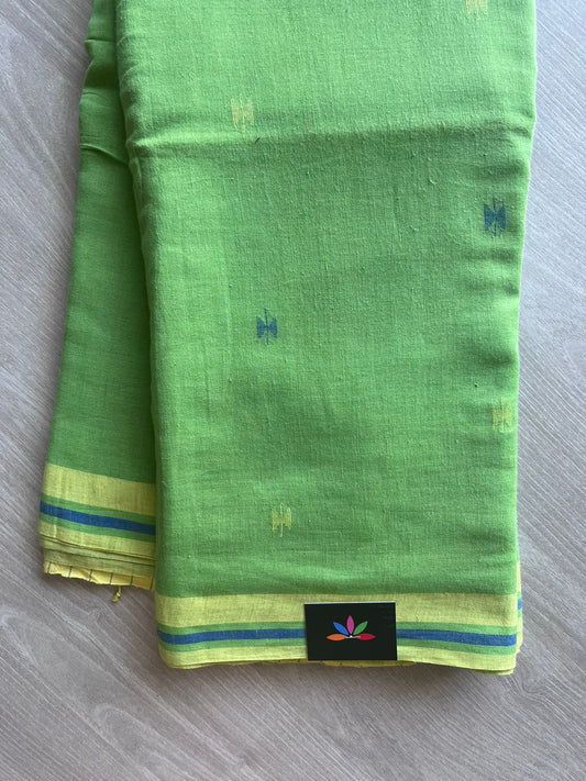 Handloom Bengal Soft Cotton Jamdani Saree-10876