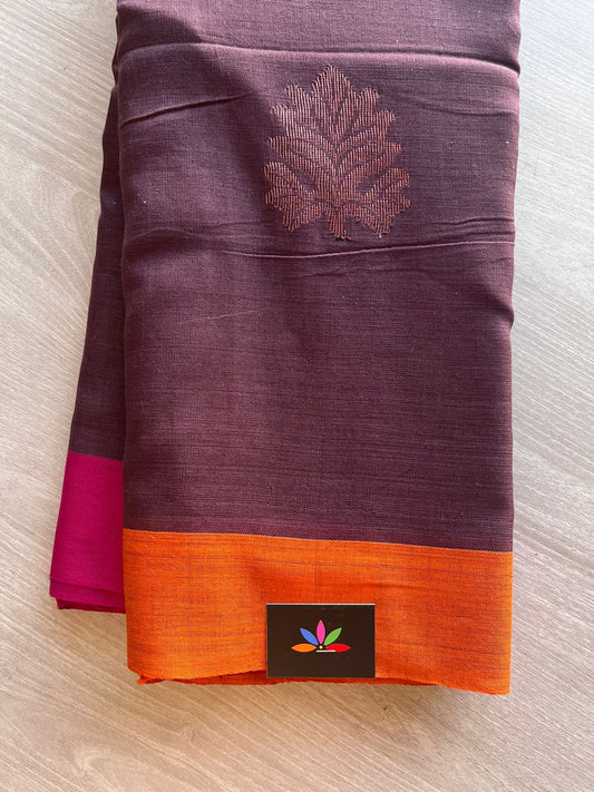 Handloom Bengal Soft Cotton Saree -10887