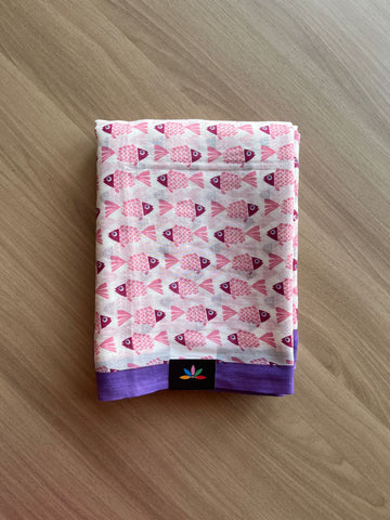 Printed Fine Mul Cotton Saree-21912