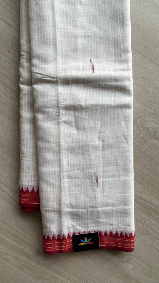 Handloom Bengal Soft Cotton Sarees -25436