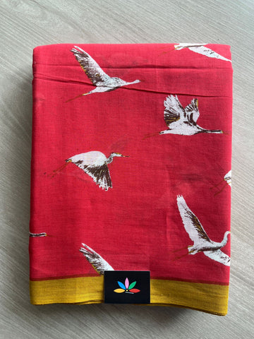 Printed Fine Mul Cotton Saree - 26990