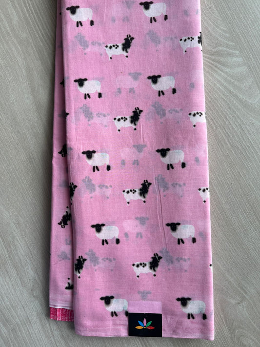 Printed Fine Mul Cotton Saree - 27005