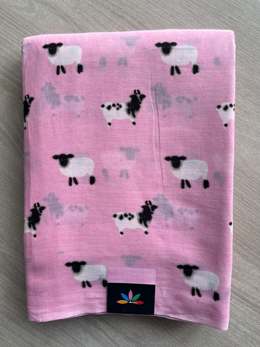 Printed Fine Mul Cotton Saree - 27005