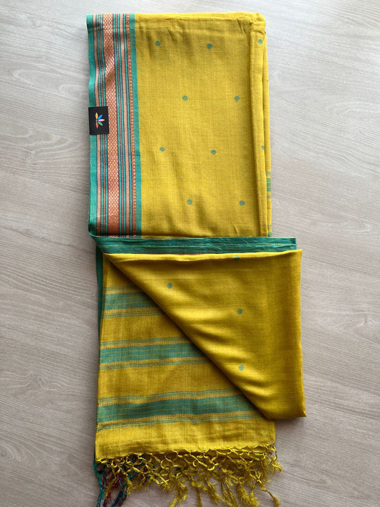 Tussar Silk Cotton Blended Saree - 27792