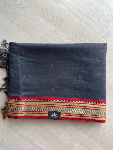 Tussar Silk Cotton Blended Saree - 27793