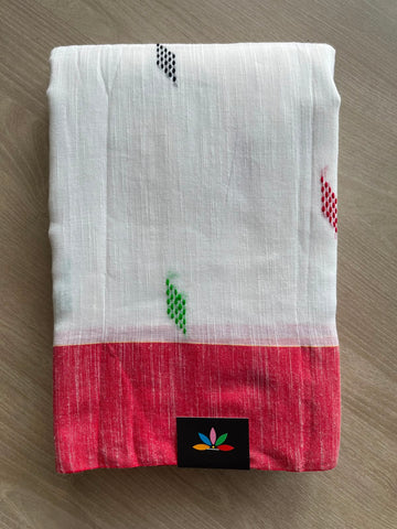 Handloom Bengal Soft Cotton Saree - 33208