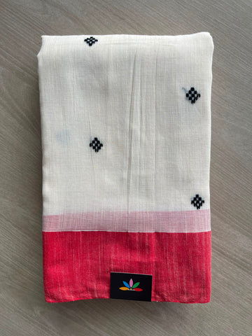 Handloom Bengal Soft Cotton Saree - 33210