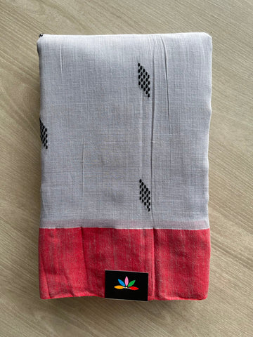 Handloom Bengal Soft Cotton Saree - 33213