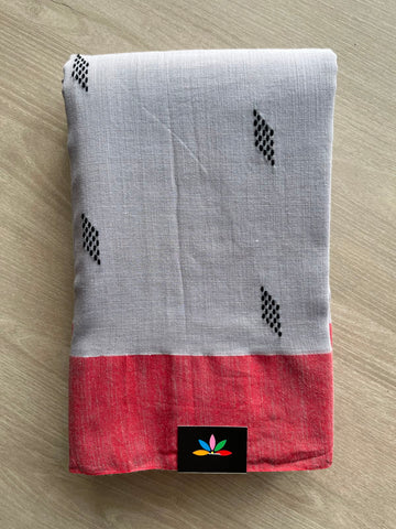 Handloom Bengal Soft Cotton Saree - 33219