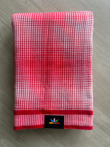 Handwoven Bengal Cotton Saree - 33230