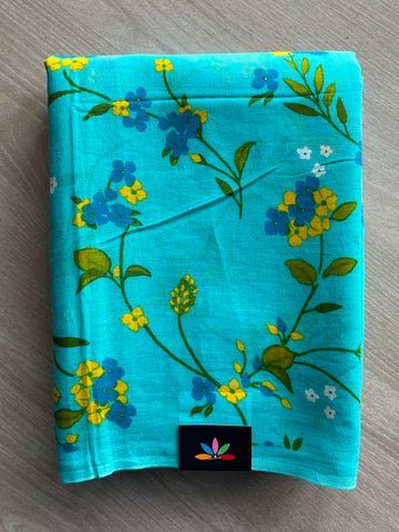 Printed Fine Mul Cotton Saree - 33961
