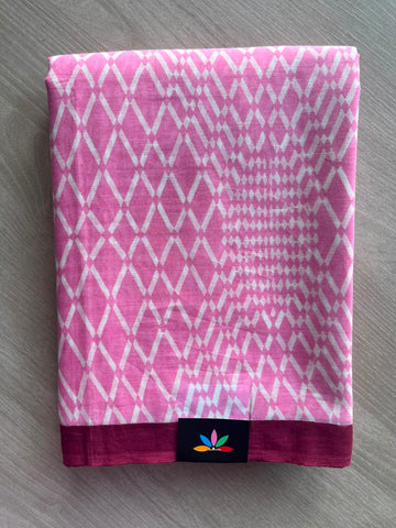 Printed Fine Mul Cotton Saree - 34986