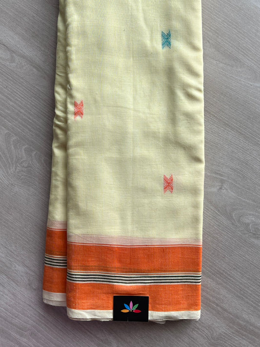 Handloom Bengal Soft Cotton Saree -17410
