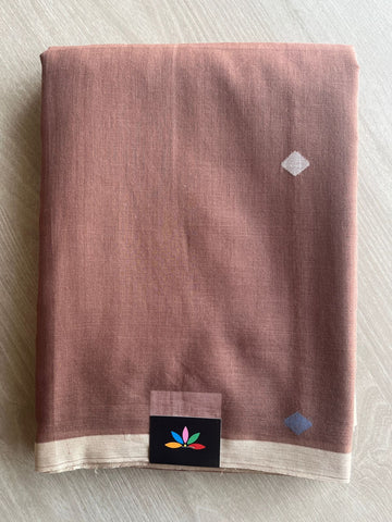 Handwoven Bengal Soft Cotton Jamdani Saree-28799