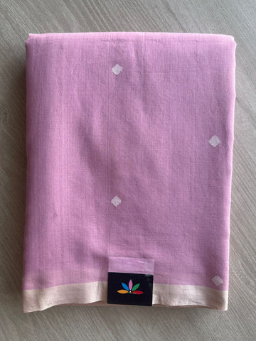 Handwoven Bengal Soft Cotton Jamdani Saree-28802