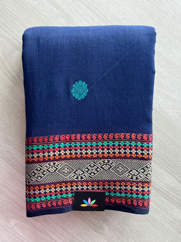 Handloom Bengal Soft Cotton Saree - 35744