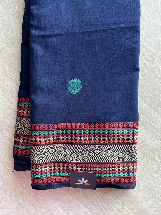 Handloom Bengal Soft Cotton Saree - 35744