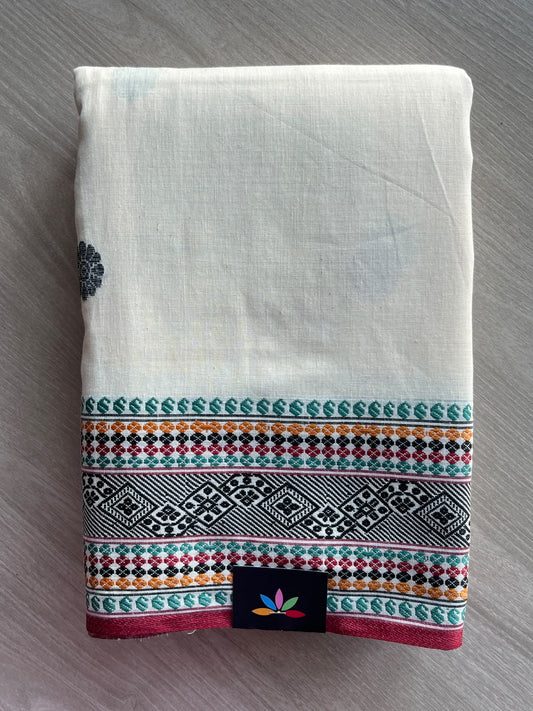 Handloom Bengal Soft Cotton Saree - 35745