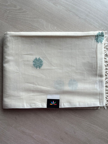 Handwoven Fine Soft Cotton Saree  -27494