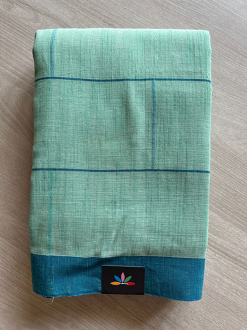 Checked Cotton Saree -28526