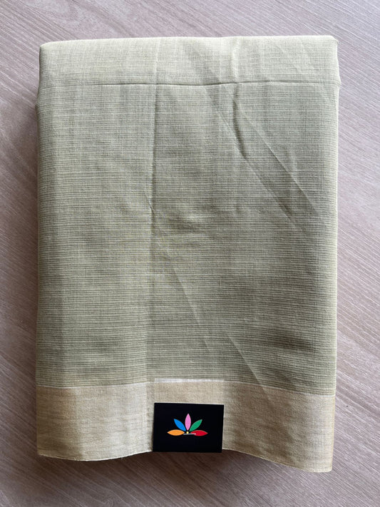 Ghicha Pallu Kota Checks Saree with Tussar Border-28529