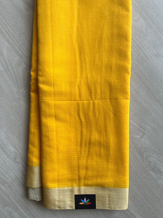 Ghicha Pallu Kota Checks Saree with Tussar Border -28535