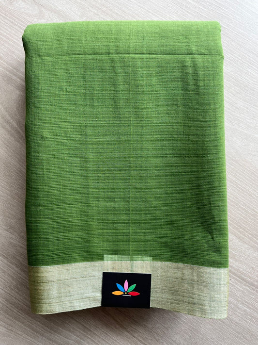 Ghicha Pallu Kota Checks Saree with Tussar Border -28536