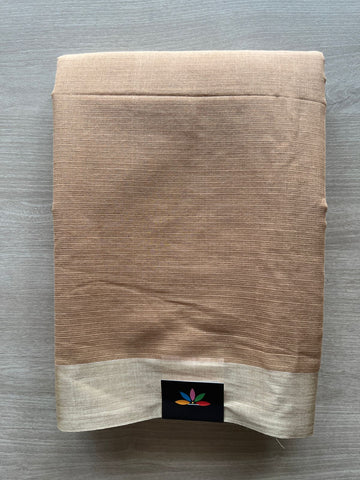 Ghicha Pallu Kota Checks Saree with Tussar Border - 32830