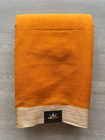 Ghicha Pallu Kota Checks Saree with Tussar Border -32833-32834