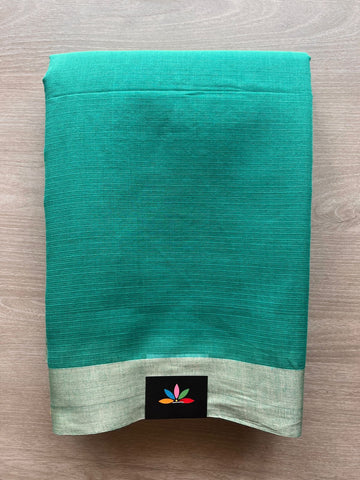 Ghicha Pallu Kota Checks Saree with Tussar Border -32835-32836