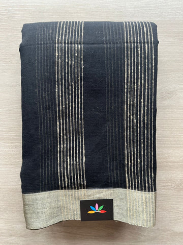 Handloom Bengal Soft Cotton Saree - 32842