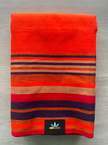 Ghicha Pallu Handloom Bengal Cotton Saree - 32845