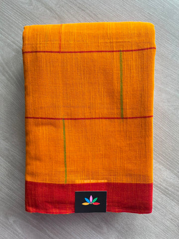 Handloom Bengal Soft Cotton Saree - 32852