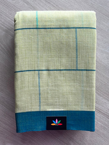 Handloom Bengal Soft Cotton Saree - 32856