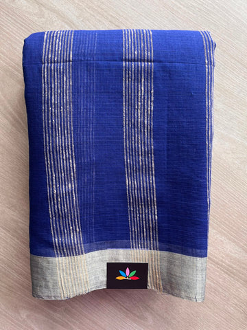 Handloom Bengal Soft Cotton Saree - 32858