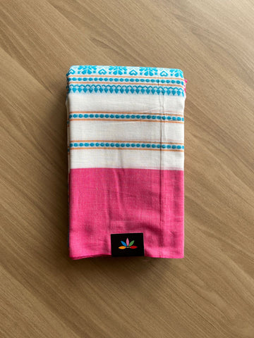 Handloom Bengal Soft Cotton Saree -22895