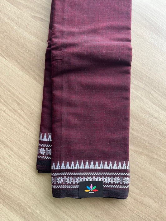 Handloom Bengal Soft Cotton Saree -22866