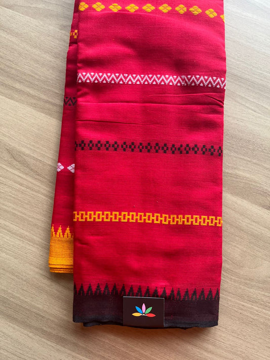 Handloom Bengal Soft Cotton Saree -22873-22874