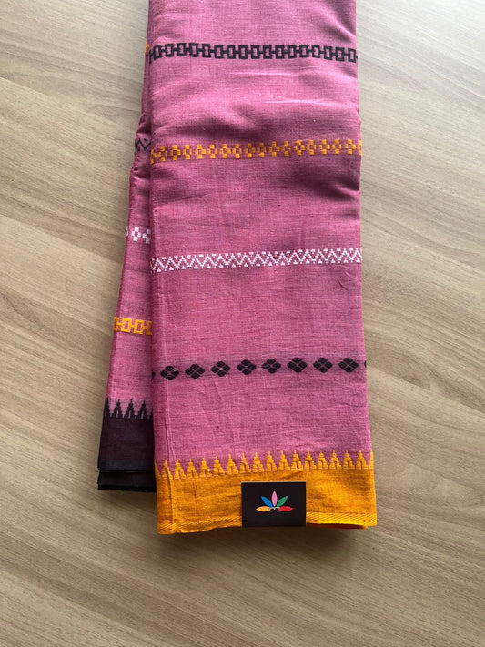 Handloom Bengal Soft Cotton Saree -22875-22876