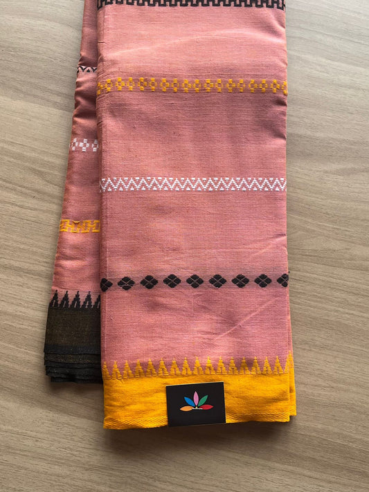 Handloom Bengal Soft Cotton Saree -22883