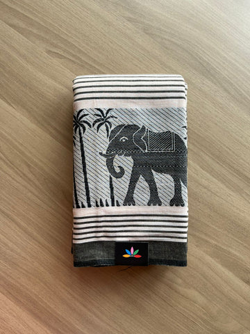 Handloom Bengal Soft Cotton Saree -22906