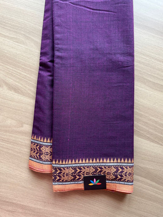 Handloom Bengal Soft Cotton Saree - 23071
