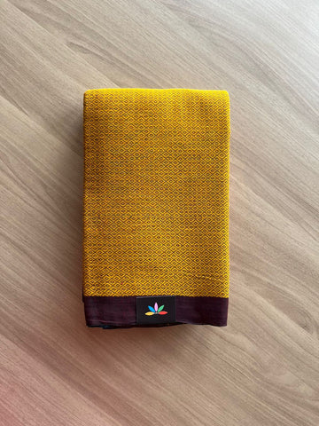 Handloom Bengal Soft Cotton Saree - 23077