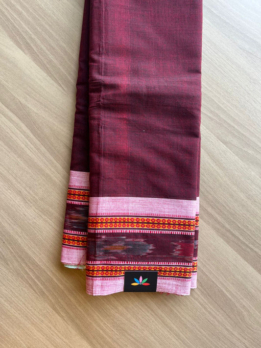 Handloom Bengal Soft Cotton Saree - 23082