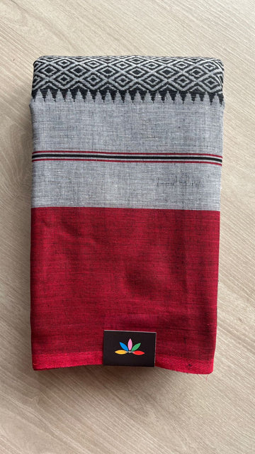 Handloom Bengal Soft Cotton Saree -25910