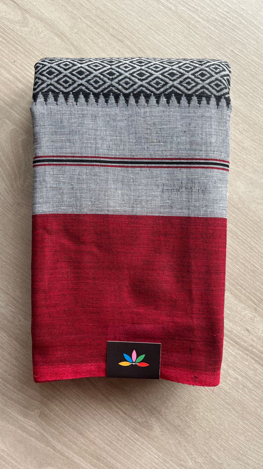 Handloom Bengal Soft Cotton Saree -25910