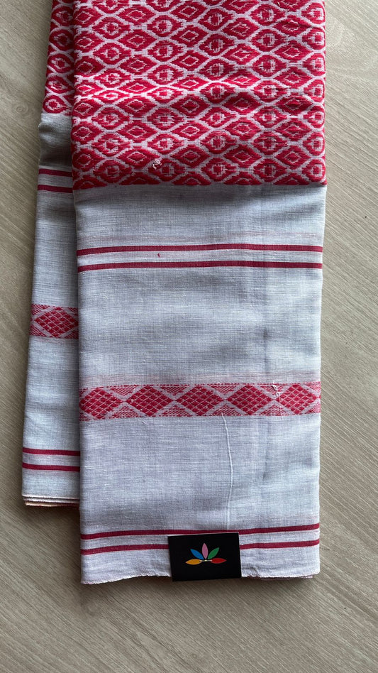 Handloom Bengal Soft Cotton Saree -25911